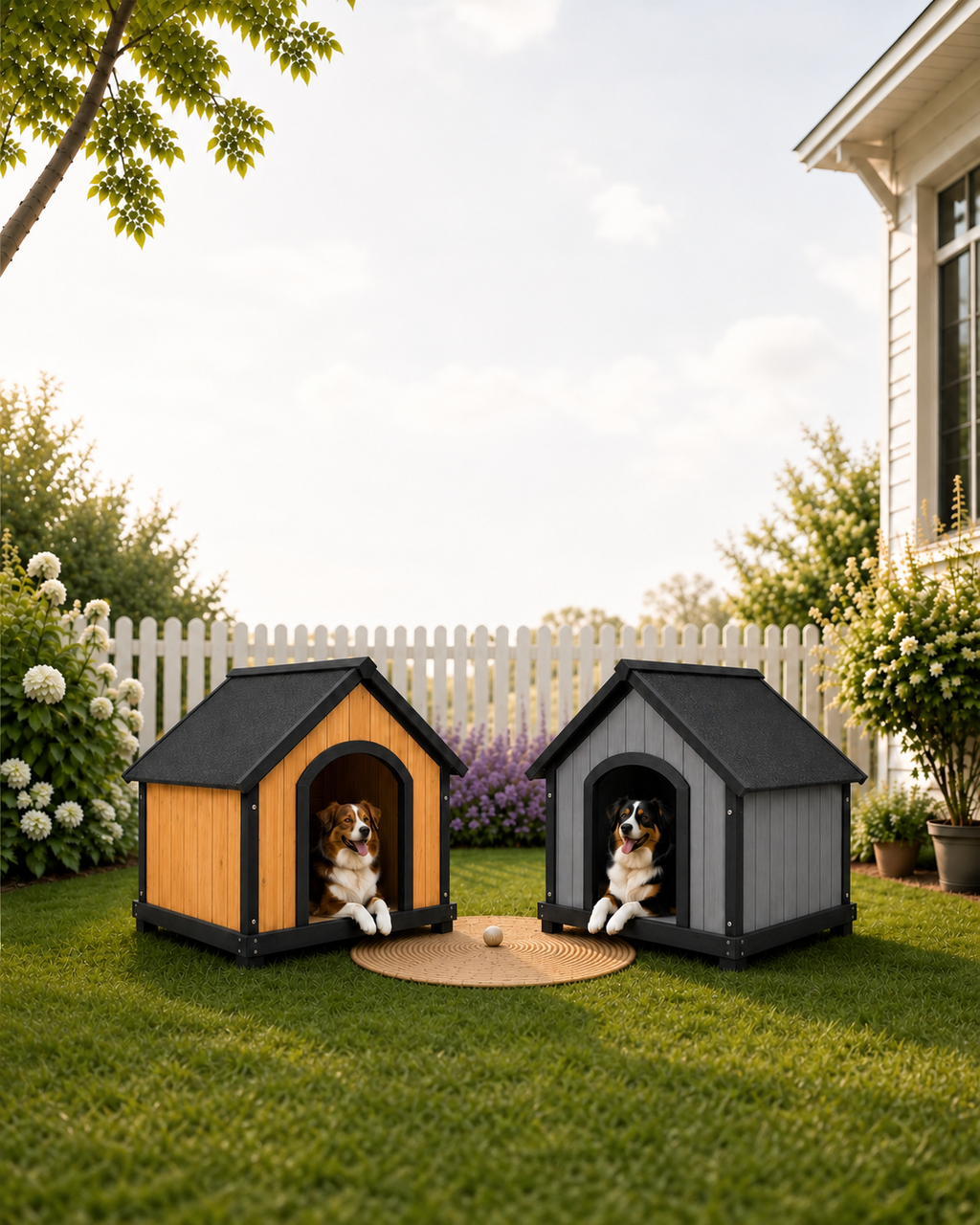 Outdoor Cedar Dog House